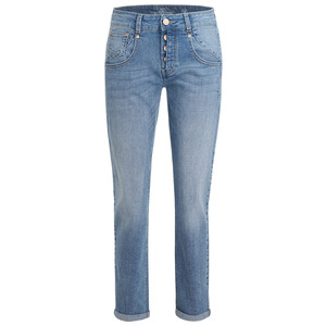 Damen Boyfriend-Jeans im Five-Pocket-Style BLAU