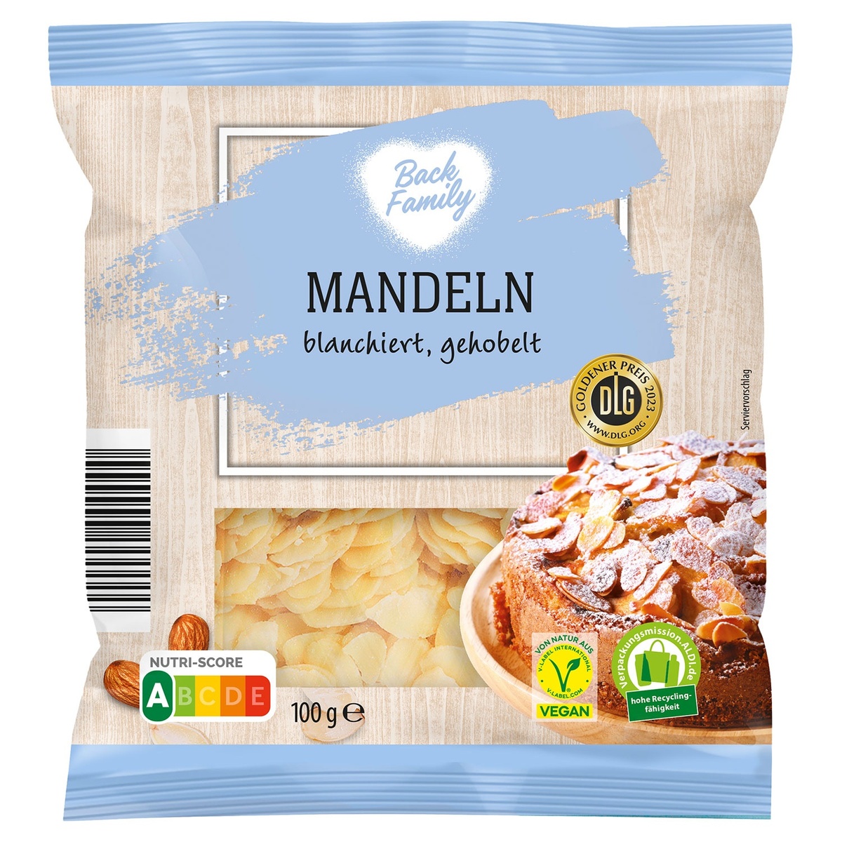 Bild 2 von BACK FAMILY Mandeln 100 g