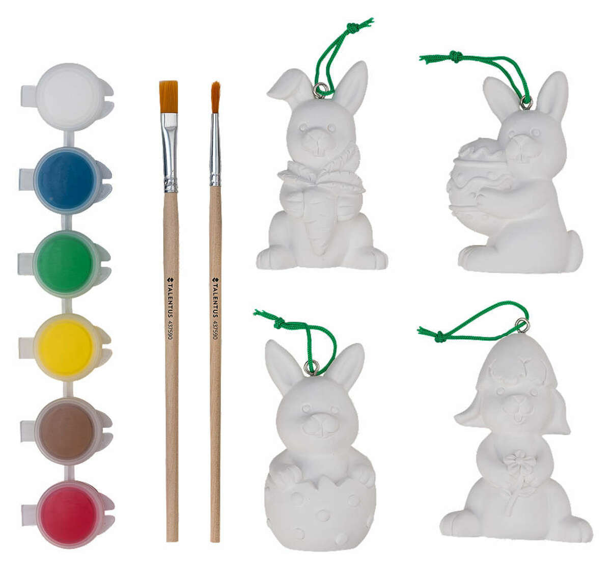 Bild 1 von TALENTUS® Osterfiguren-Set »Hasen«