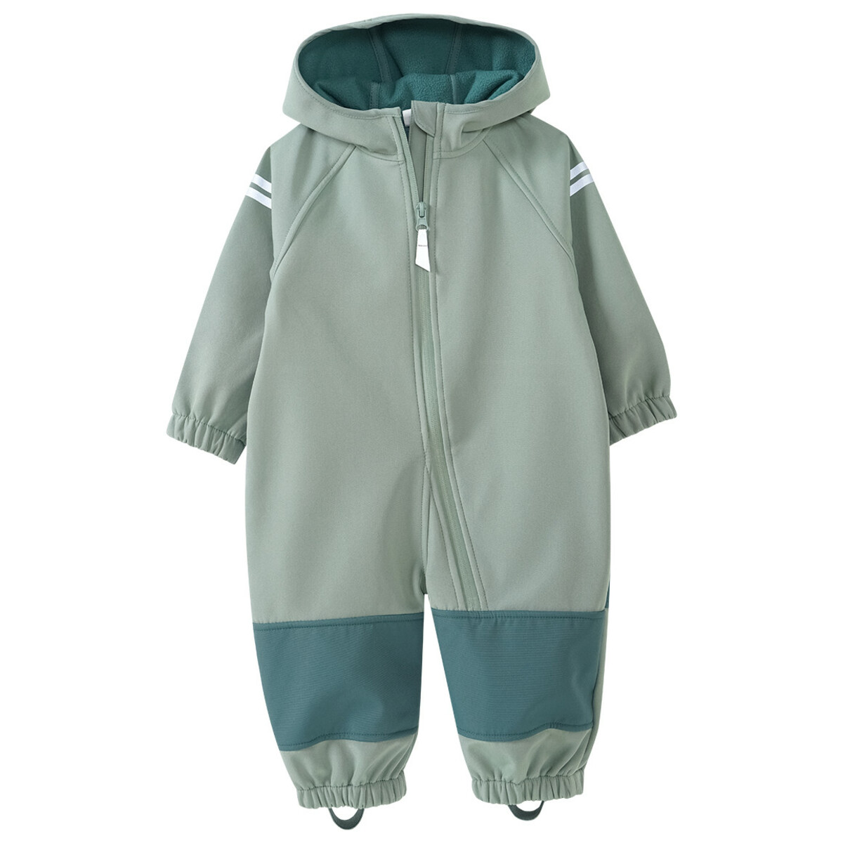 Bild 1 von Baby Softshelloverall SALBEI / DUNKELGRÜN