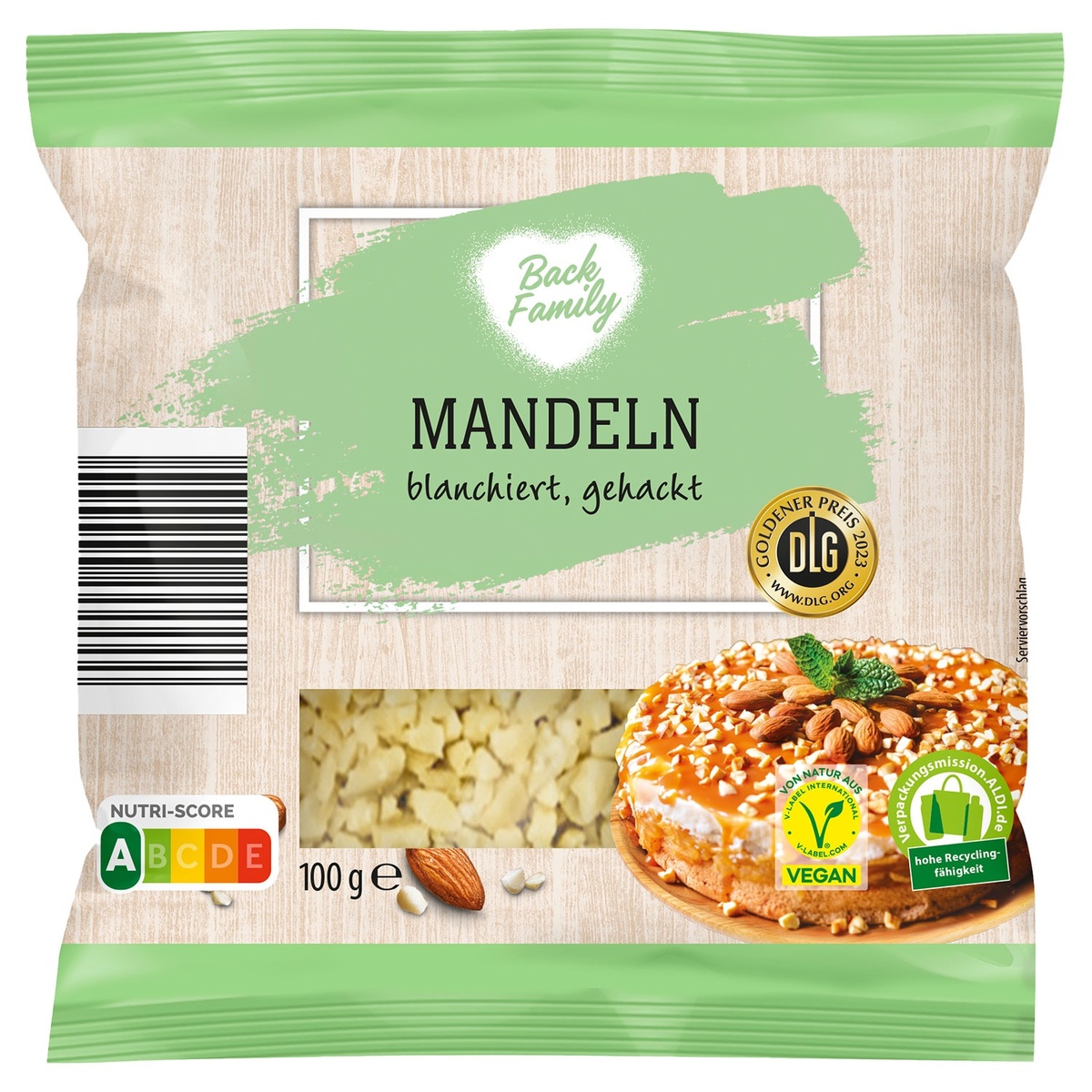 Bild 1 von BACK FAMILY Mandeln 100 g
