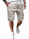 Bild 1 von AlvaQ Cargo Shorts Herren Baumwolle Chino Shorts Herren Klassische Stretch Shorts Herren Sommer Mit Sechs Taschen