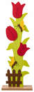 Bild 1 von LIV&BO® Oster-Dekoration »Blume«