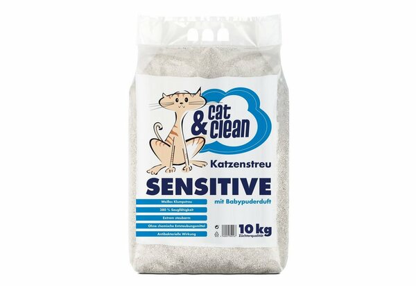 Bild 1 von Cat & Clean - Das Katzenstreu der Extraklasse Katzenstreu »Sensitive«