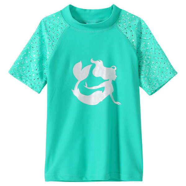 Alvivi Jungen Badeset 3-teilig Mit UV-Schutz - Langarm Shirt + Badehose + Shorts