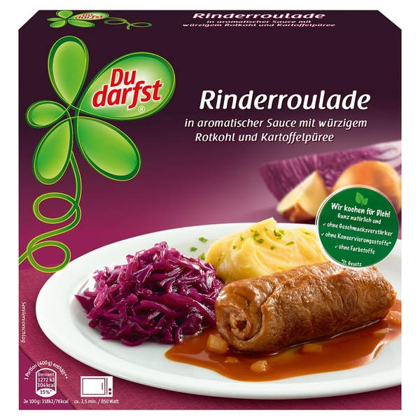 Bild 2 von DU DARFST Fertiggericht 400 g