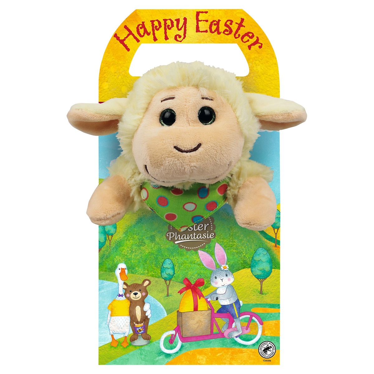 Bild 3 von OSTERPHANTASIE Plüschfigur mit Schokolade 142 g