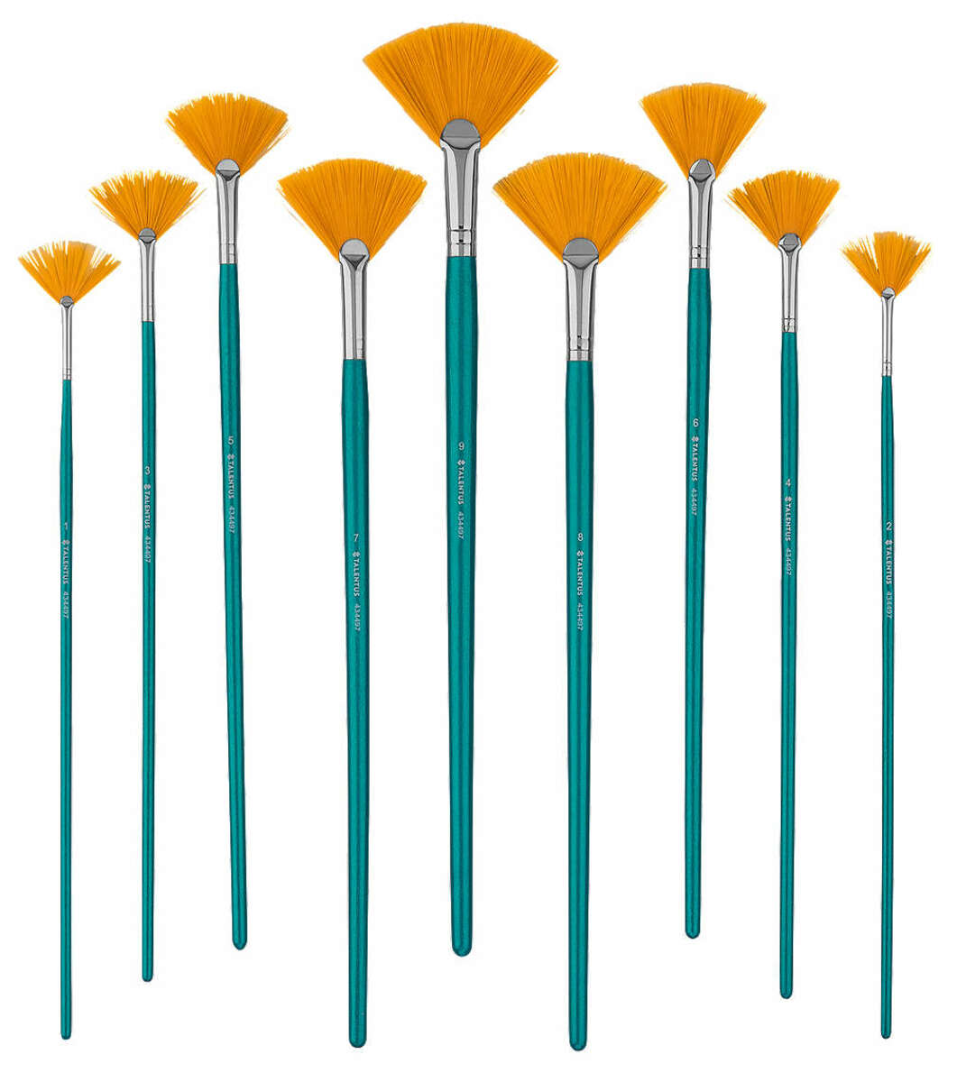 Bild 1 von TALENTUS® Fächerpinsel-Set