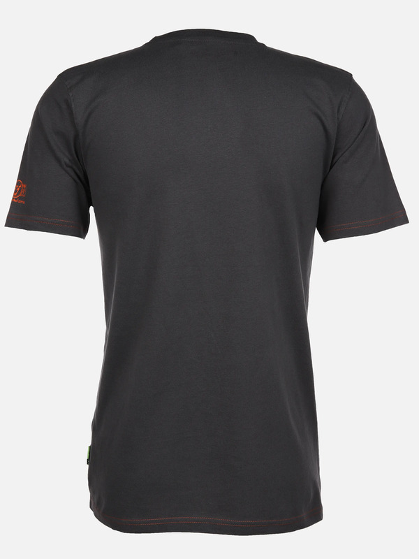Bild 2 von Herren Arbeitsshirt mit Frontspruch
                 
                                                        Grau