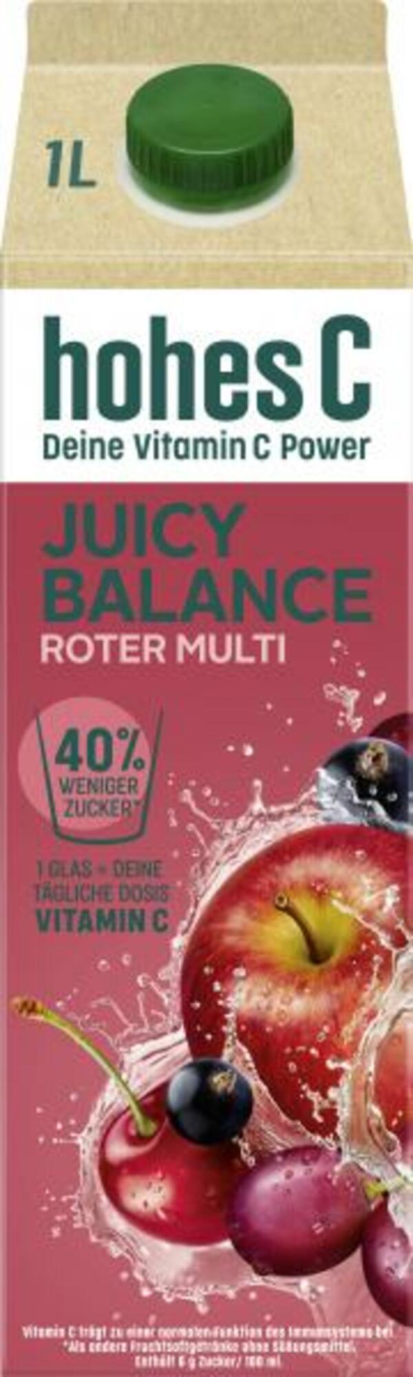 Bild 1 von Hohes C Juicy Balance Roter Multi