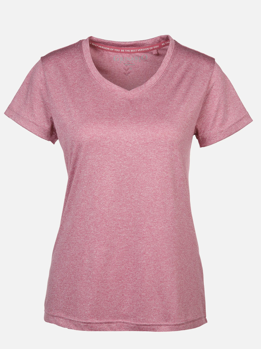 Bild 1 von Damen Sport T-Shirt in melierter Optik
                 
                                                        Lila