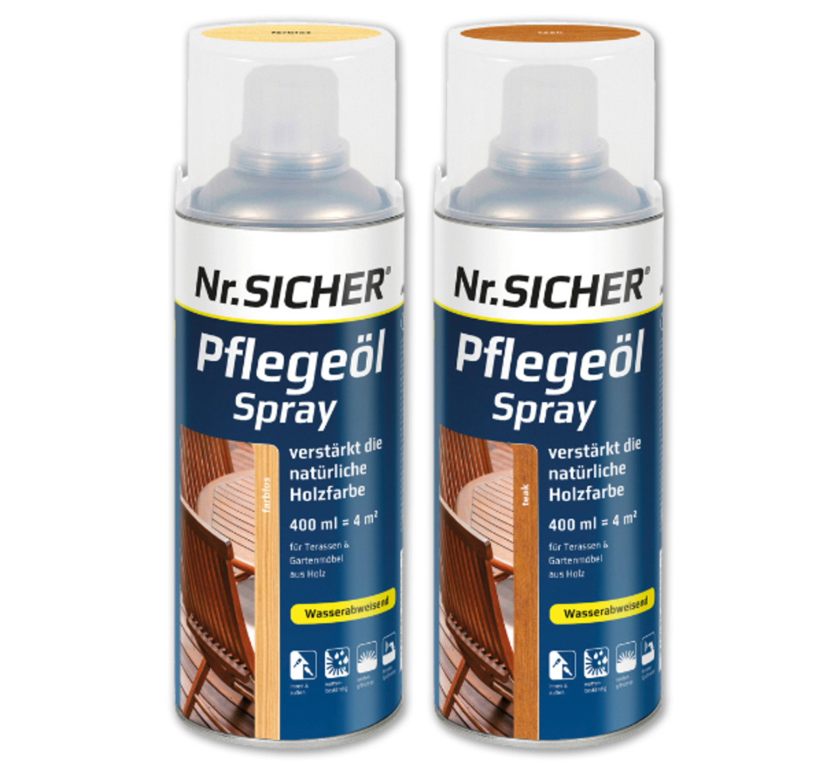 Bild 1 von NR. SICHER Holz-Pflegeöl-Spray*