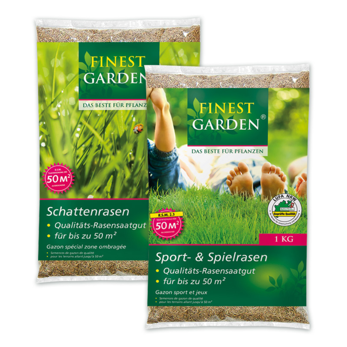 Bild 1 von Finest Garden Schatten-/ Spiel- und Sportrasen