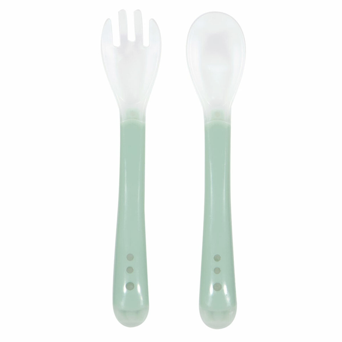 Bild 1 von Baby-Besteckset, Hellgrün, ONE SIZE