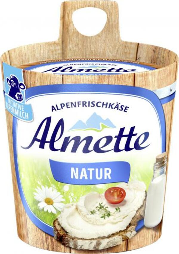 Bild 1 von Almette Alpenfrischkäse Natur