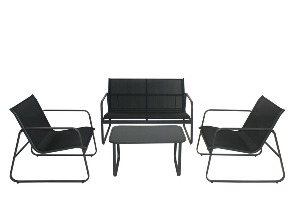 Bild 3 von Powertec Garden Garten-Set 4-tlg. schwarz