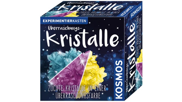 Bild 1 von KOSMOS - Experimentierkästen - Überraschungs-Kristalle - Züchte Kristalle in einer Überraschungsfarbe