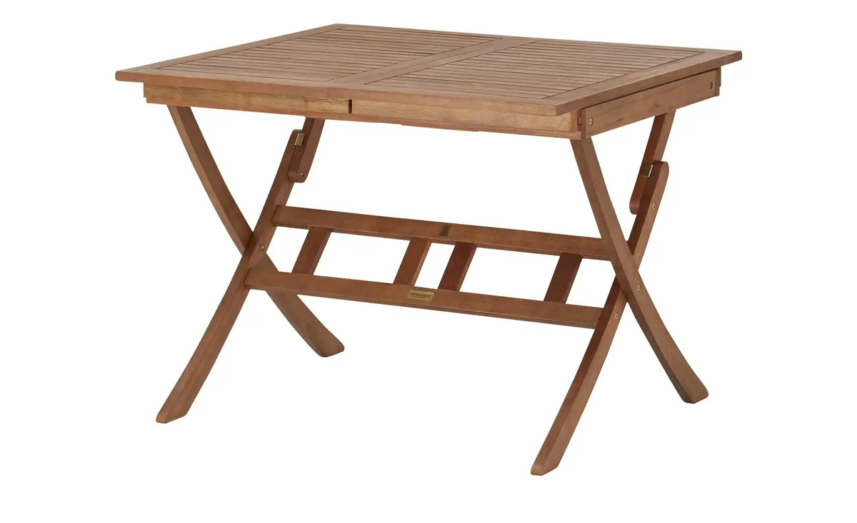 Bild 1 von Ausziehtisch  Holstein F holzfarben Maße (cm): B: 90 H: 74 Garten