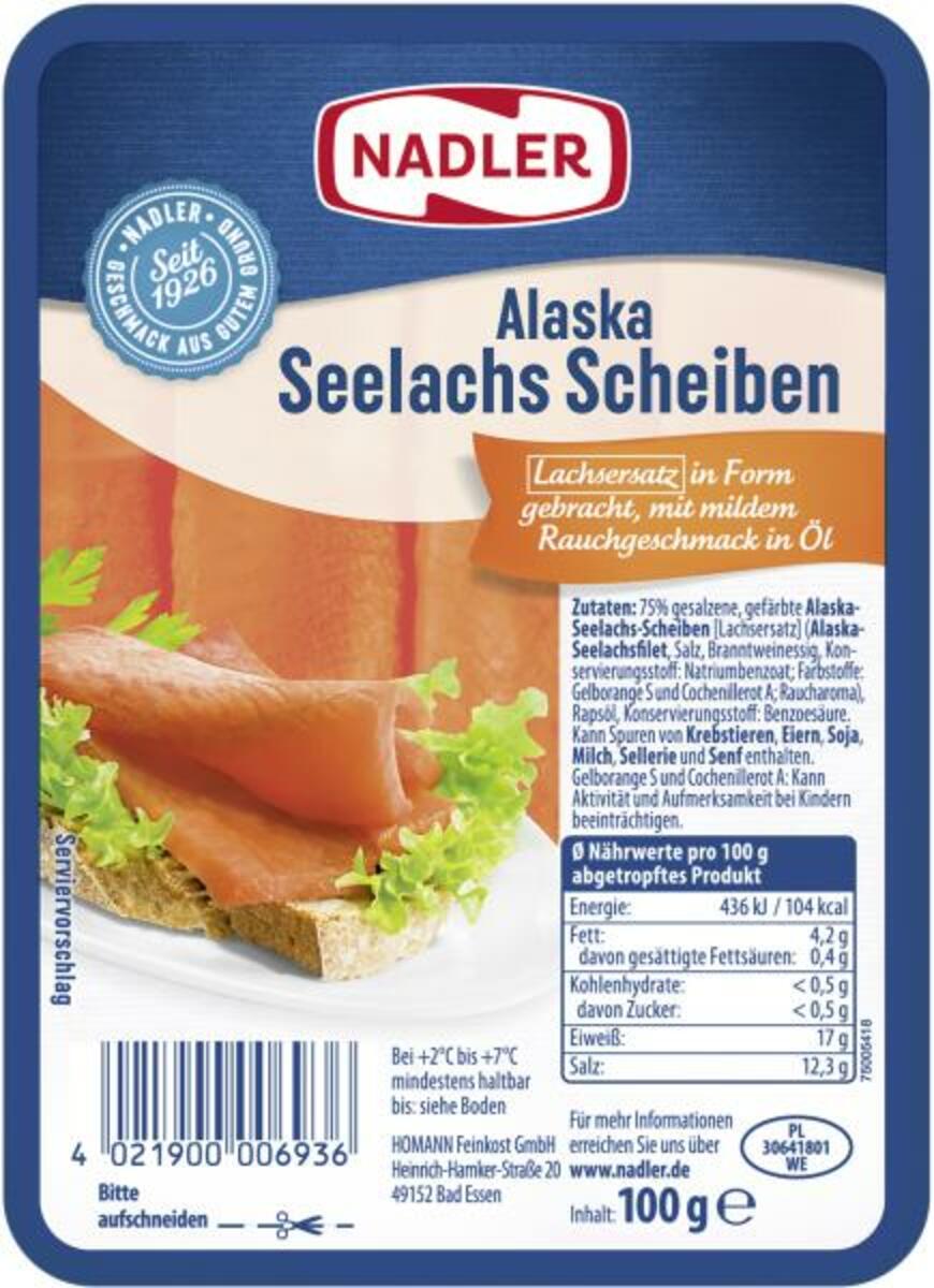 Bild 1 von Homann Alaska-Seelachs-Scheiben