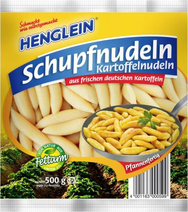 Bild 1 von Henglein Kartoffelnudeln Schupfnudeln