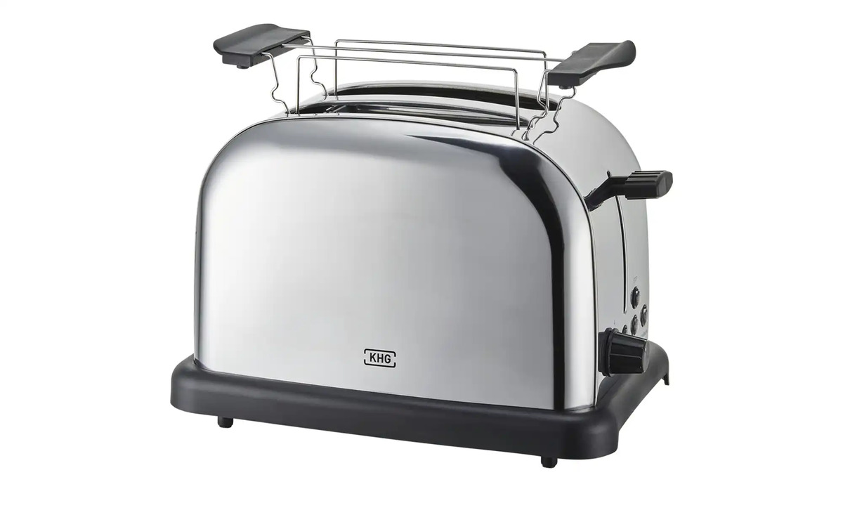 Bild 1 von KHG Toaster  TO-1005 (ES) silber Kunststoff, Edelstahl Maße (cm): B: 30 H: 20 T: 18,3 Sale