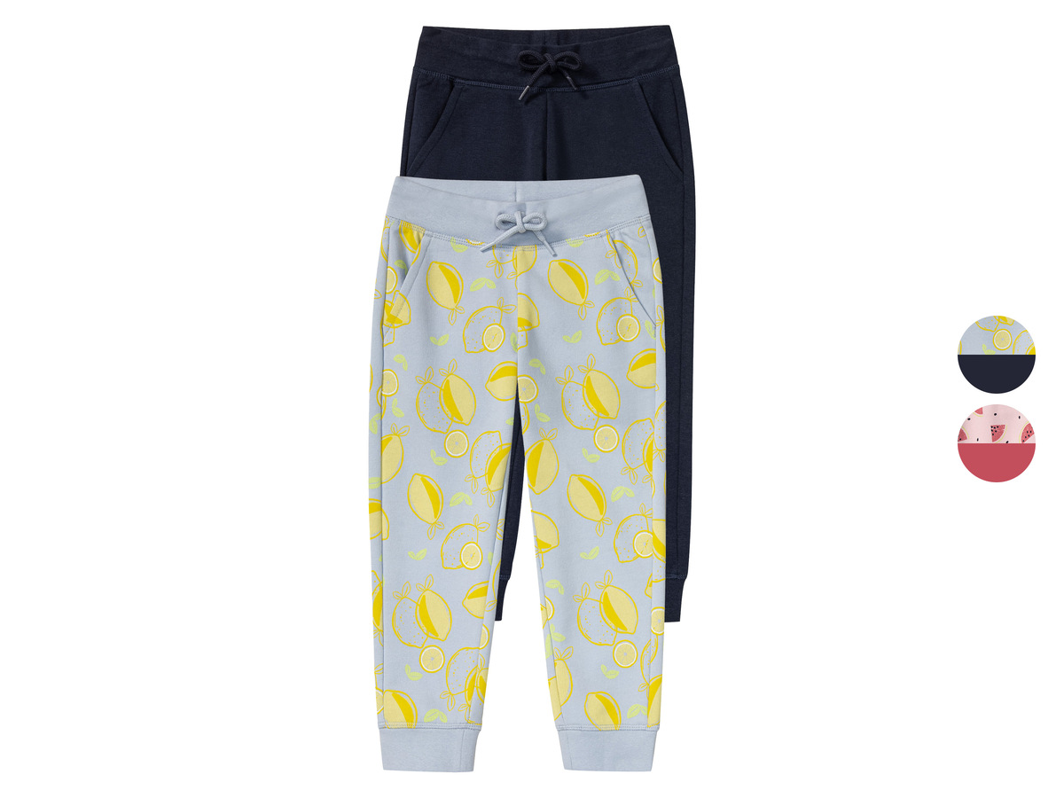 Bild 1 von lupilu® Kleinkinder Mädchen Sweathose mit Bindeband