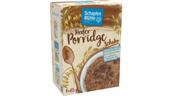 Bild 1 von SchapfenMühle Hafer-Porridge Schoko