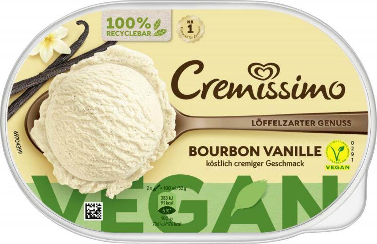 Bild 1 von Cremissimo Bourbon Vanille Vegan