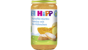 HiPP Menüs ab 12.Monat - Kartoffel-Kürbis-Gemüse mit Bio-Hühnchen