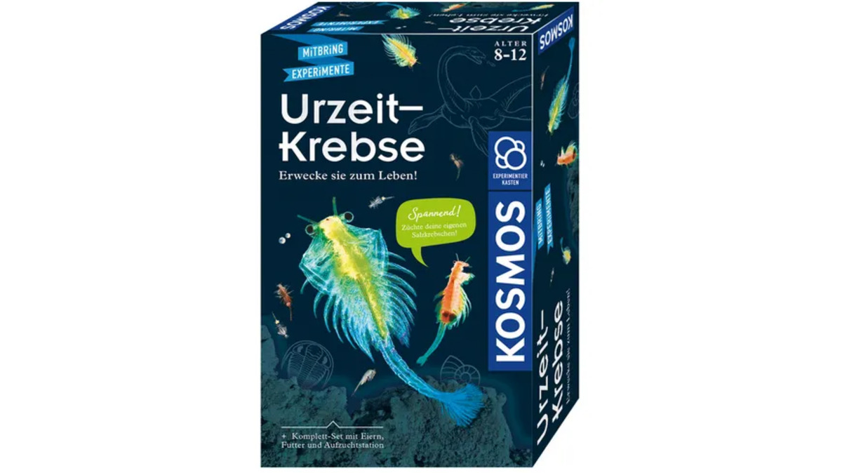 Bild 1 von KOSMOS - Mitbringexperimente - Urzeit-Krebse Experimentierkasten