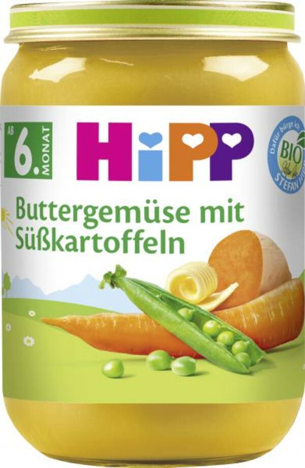 Bild 1 von Hipp Bio Buttergemüse mit Süßkartoffeln