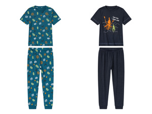 lupilu® Kinder Jungen Pyjama, aus reiner Baumwolle