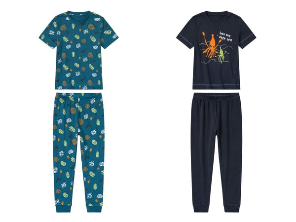 Bild 1 von lupilu® Kinder Jungen Pyjama, aus reiner Baumwolle