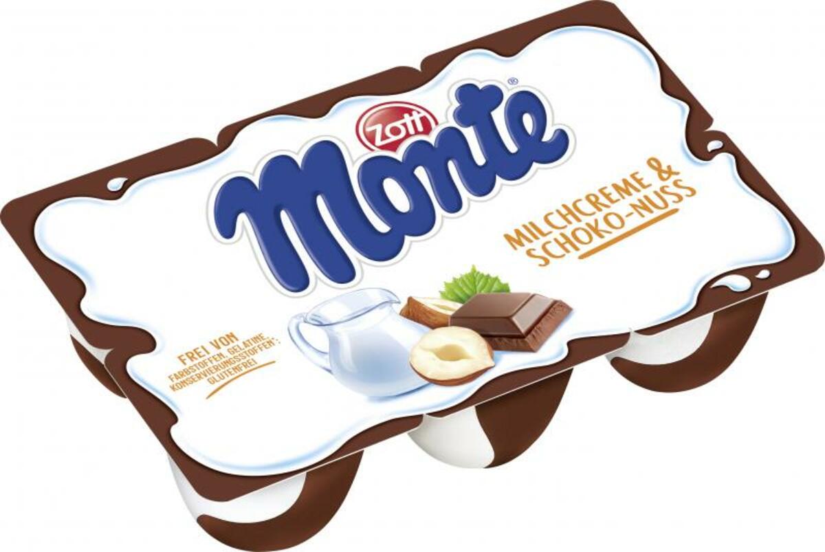 Bild 1 von Zott Monte Milchcreme & Schoko-Nuss