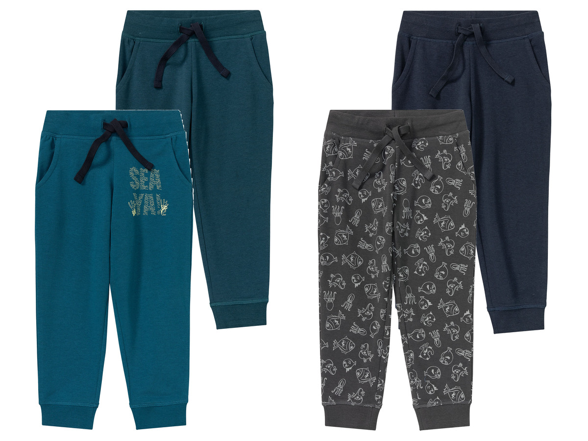 Bild 1 von lupilu® Kinder Sweathosen, 2 Stück, mit Bündchen