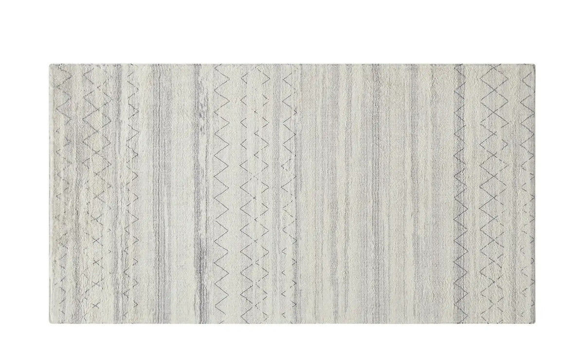 Bild 1 von como Kurzflorteppich creme Synthetische Fasern Maße (cm): B: 80 H: 1,5 Sale