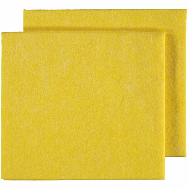 Bild 1 von Bodenwischtuch 2er-Pack, Gelb, 29x40