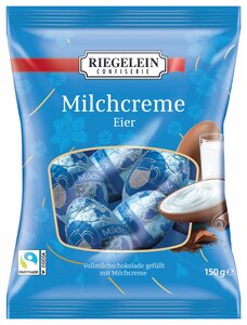 Schoko-Eier 'Milch-Creme' 150 g