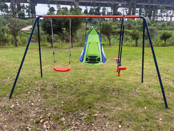 Bild 3 von HC Garten & Freizeit Kinder Nestschaukel inkl. Zelt Ø 100 cm