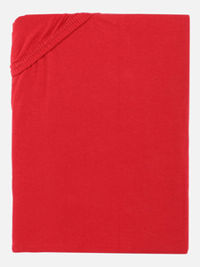Jersey-Spannbettuch, 150x200cm
                 
                                                        Rot