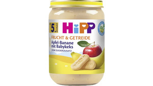HiPP Frucht & Getreide - Apfel-Banane mit Babykeks