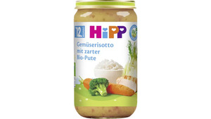 HiPP Menüs ab 12.Monat - Gemüserisotto mit zarter Bio-Pute