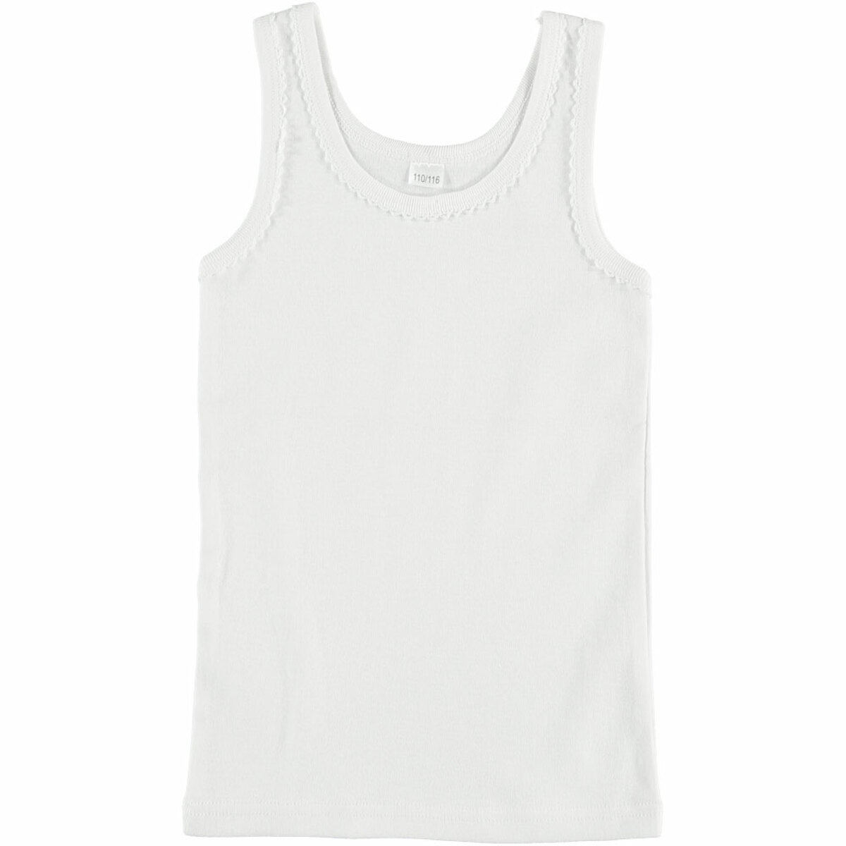 Bild 1 von Mädchen-Hemd, Weiß, 110/116