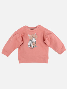 Baby Mädchen Sweatshirt mit Hasendruck
                 
                                                        Rosa