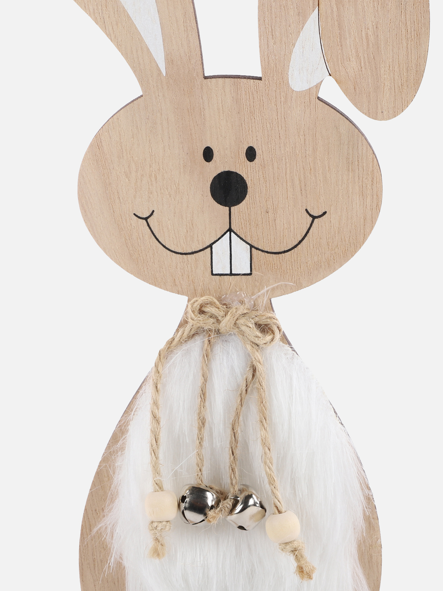Bild 3 von Deko Hase aus Holz, 15x30x4cm
                 
                                                        Braun