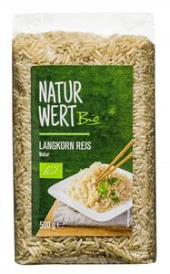 NaturWert Bio Langkorn Reis Natur