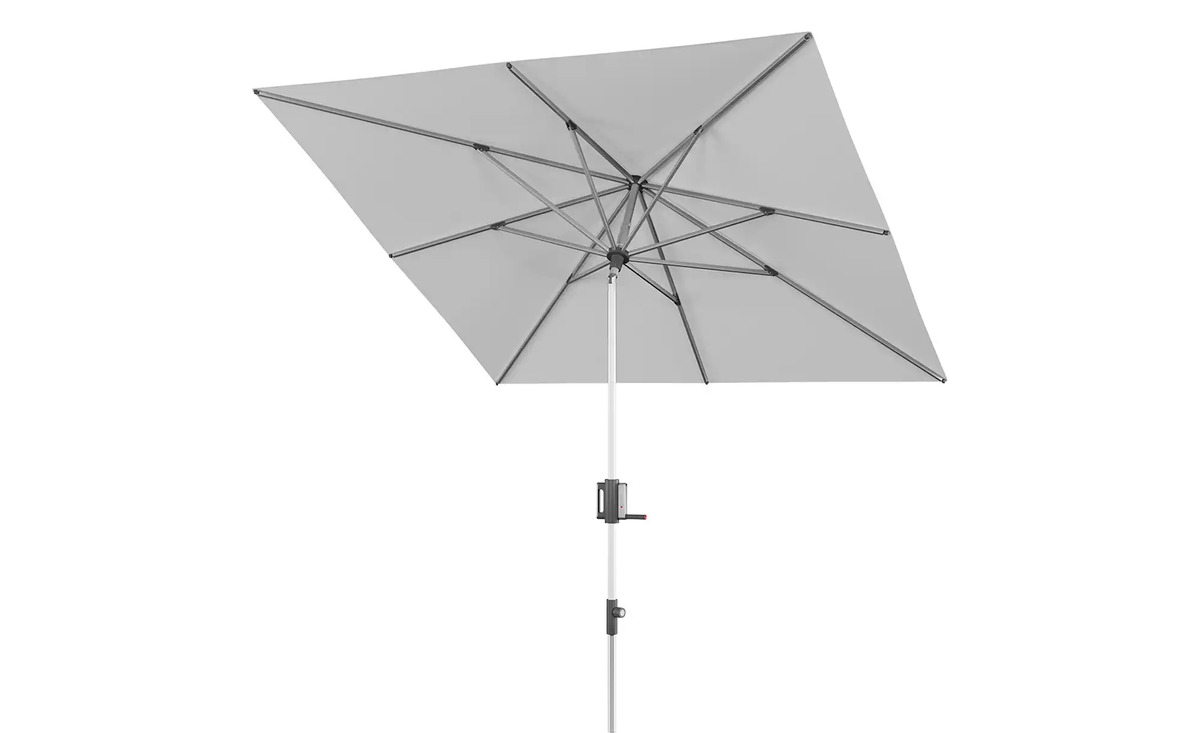 Bild 1 von Knirps Sonnenschirm  Knirps Apoll grau Maße (cm): B: 240 H: 256 Garten
