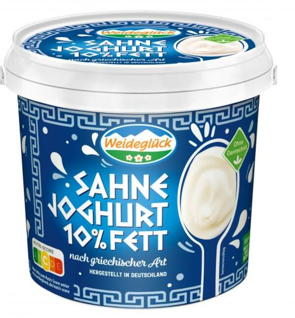 Bild 1 von Weideglück Sahne Joghurt nach griechischer Art 10% Fett
