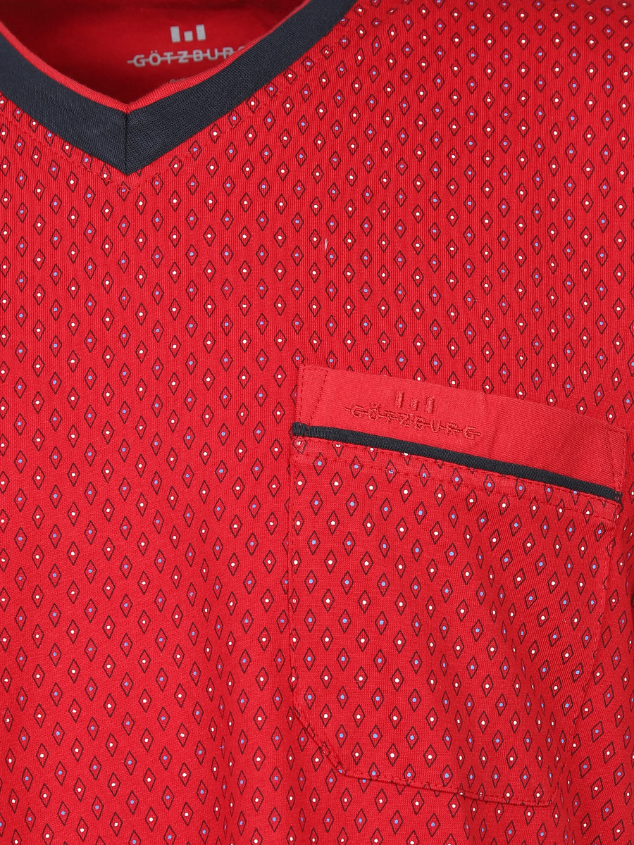 Bild 3 von Herren Shorty mit Minimalprint
                 
                                                        Rot