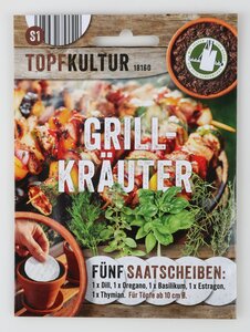 Saatscheiben 'Grill Kräuter'